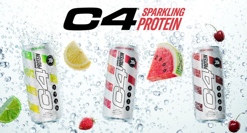 C4 Debuts Sparkling Protein Drink for Active Consumers
